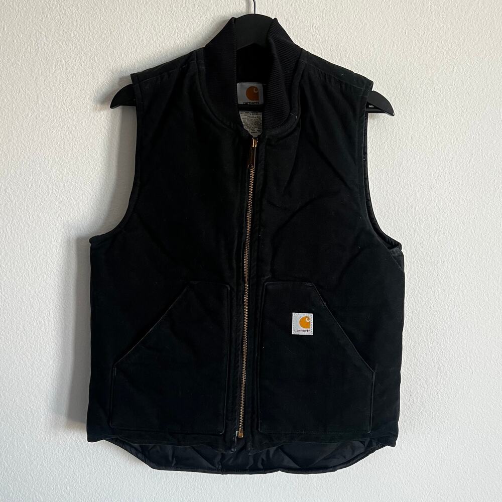 Carhartt V01 BLK black work wear vest